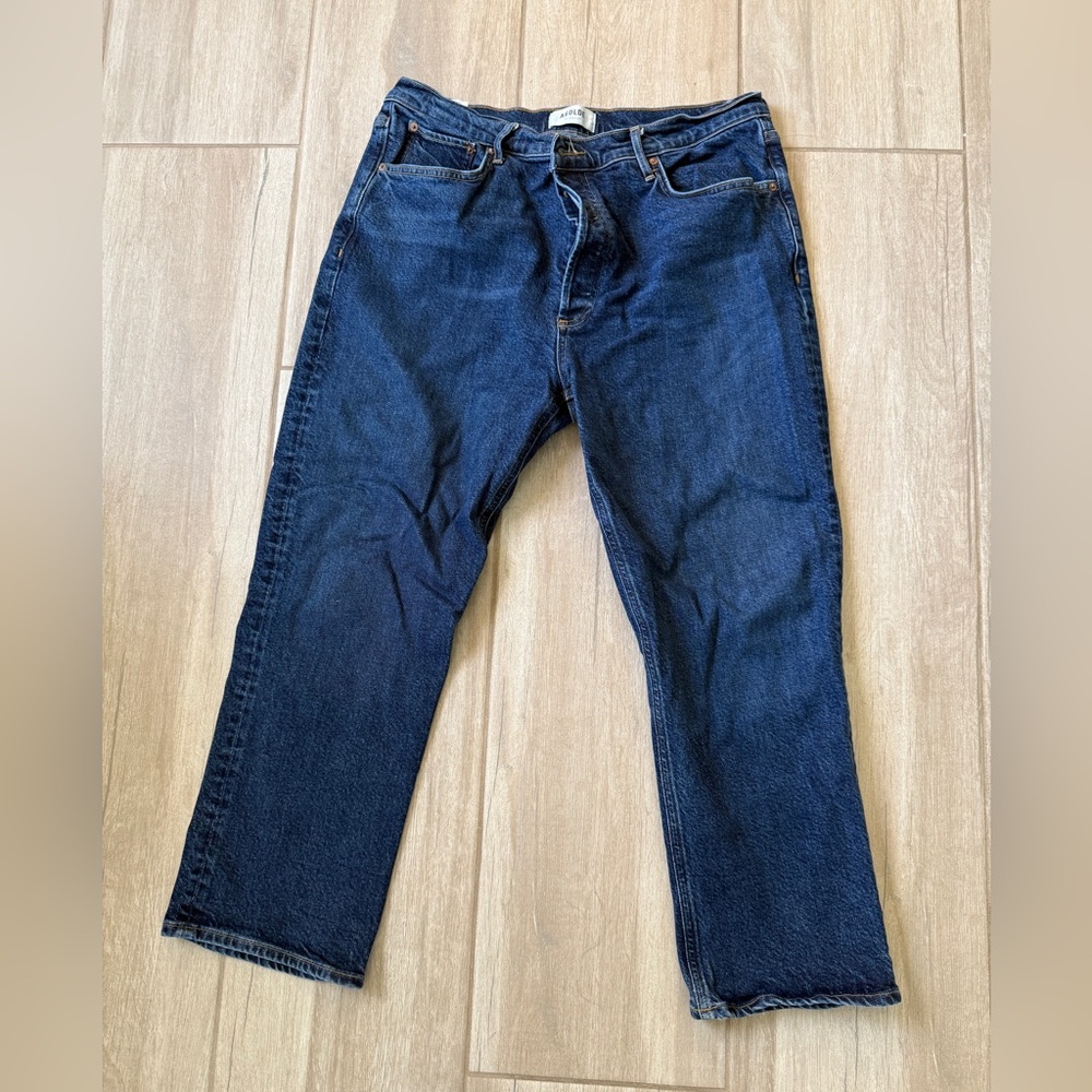 Agolde Riley crop jeans size 33